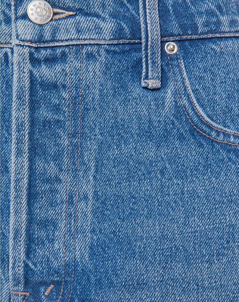 Mother Denim The Main Course Short Fray