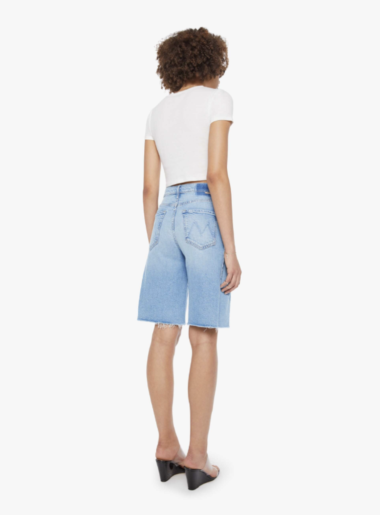 Mother Denim The Half-Pipe Bermuda Fray