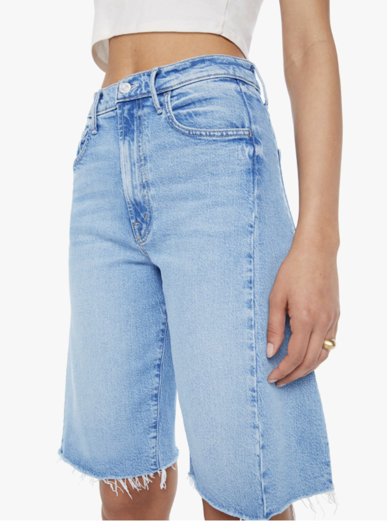 Mother Denim The Half-Pipe Bermuda Fray