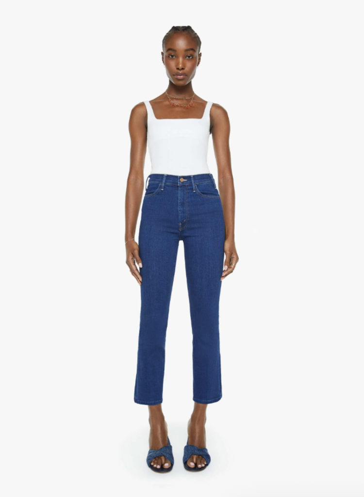 Mother Denim The Hustler Ankle - Coloring Outside the Lines