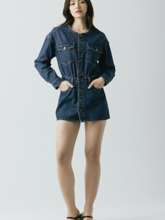 BlankNYC Ready Set Go Denim Dress