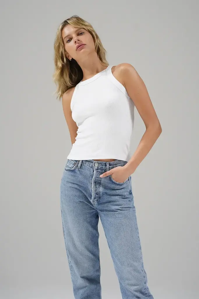 LNA Dylan 2x1 Ribbed Tank