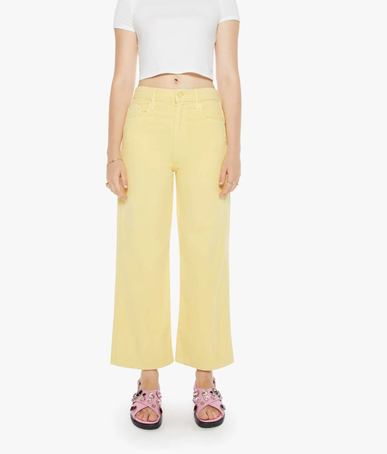 Mother Denim The Maven Wid Hem Ankle