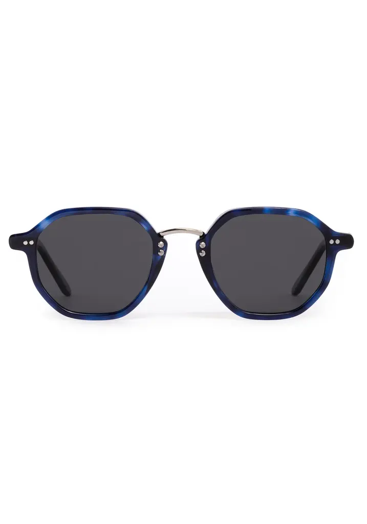 Krewe Dakota I Indigo Tortoise Silver Polarized