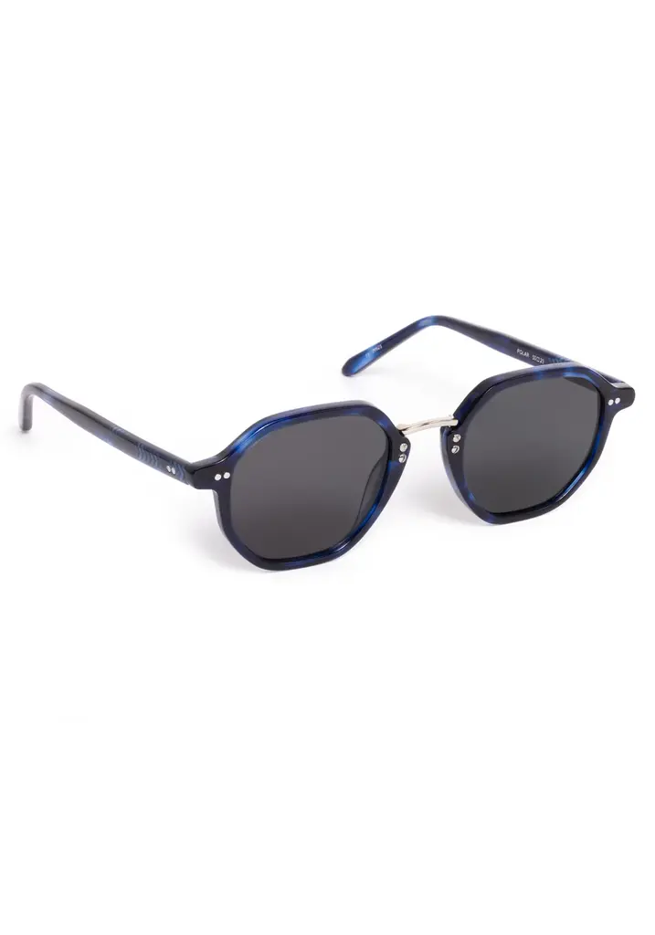 Krewe Dakota I Indigo Tortoise Silver Polarized