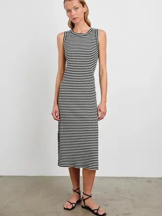 Rails Tank Dress in Black Birch