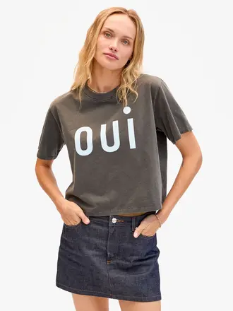 Clare V. Oui Le Carre Tee
