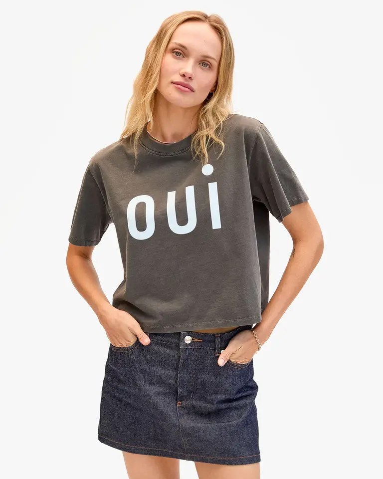 Clare V. Oui Le Carre Tee