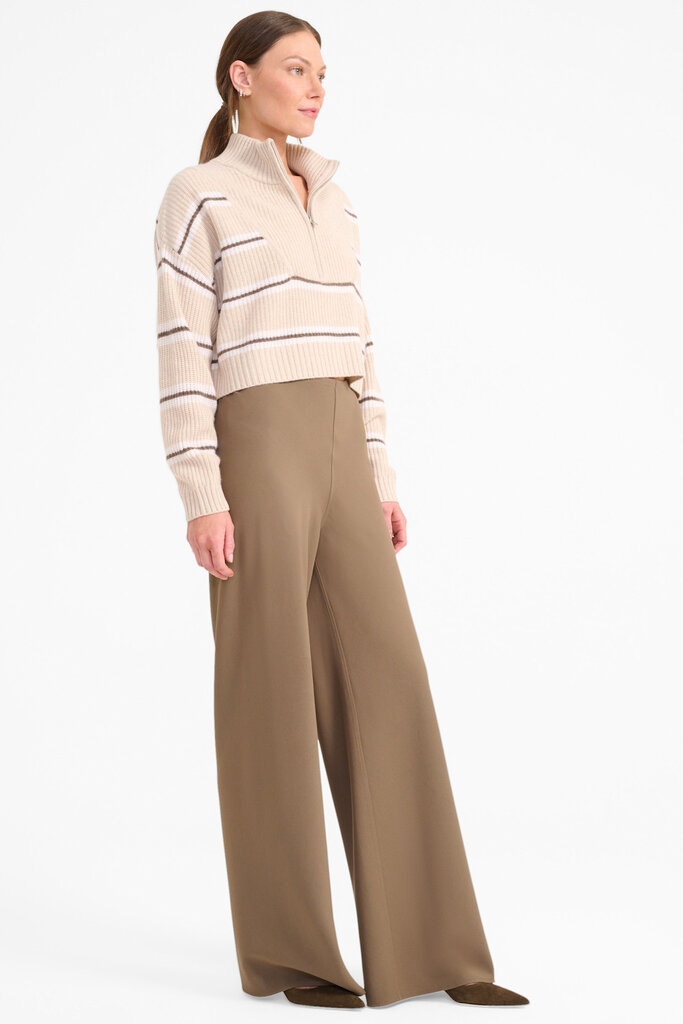 Staud Cropped Hampton Cashmere Sweater