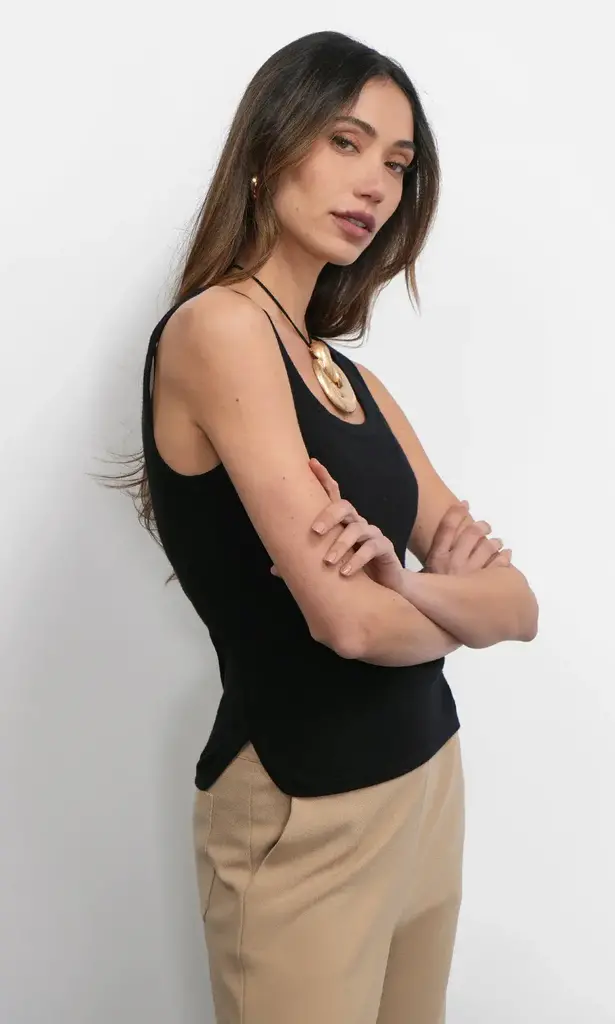 Greylin Ezra Side Slit Tank