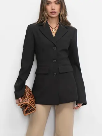 Greylin Slim Fit Longline Blazer