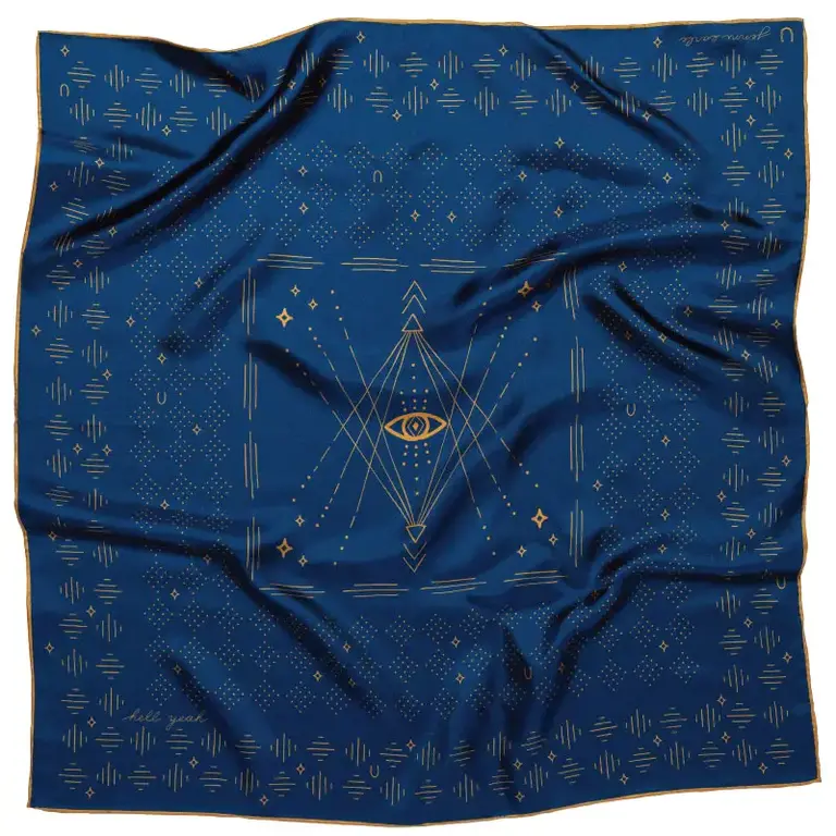 Jenni Earle Hell Yeah Silk Scarf