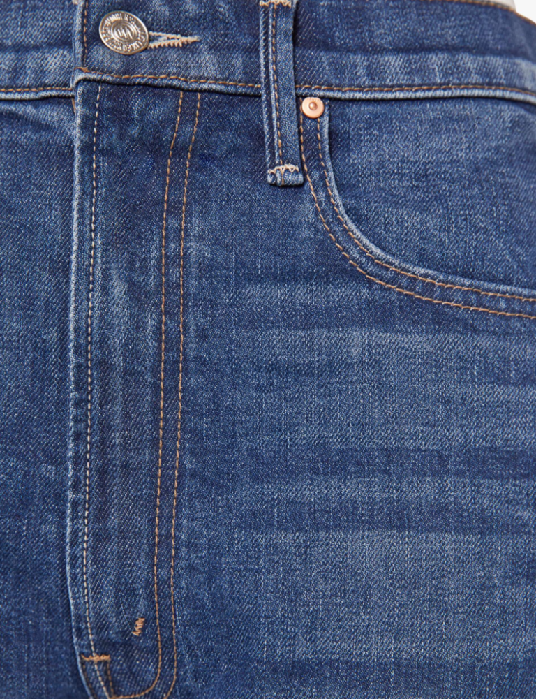 Mother Denim The Half-Pipe Ankle Cuff Fray in Perfectly Imperfect