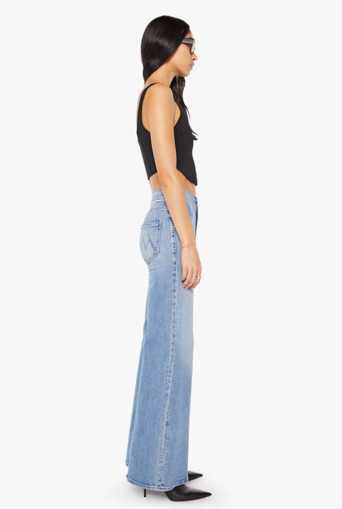 Mother Denim The Tab Roller Skimp in Fight for Your Right