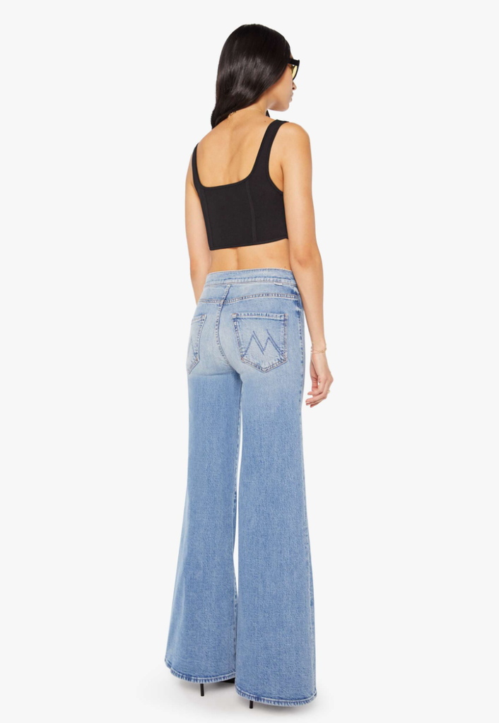 Mother Denim The Tab Roller Skimp in Fight for Your Right