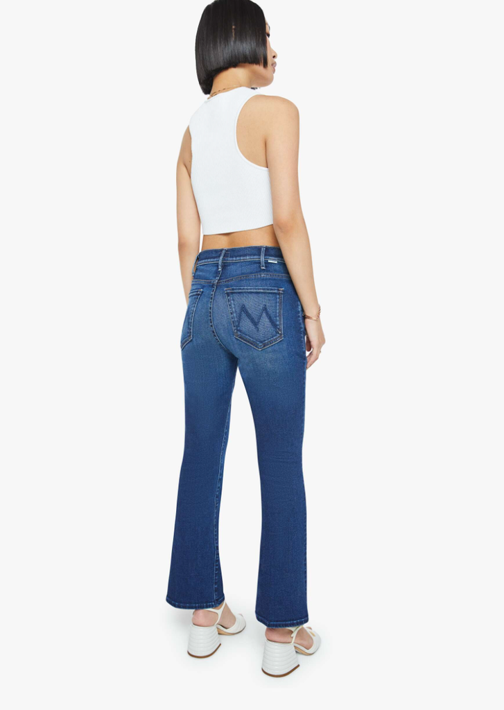 Mother Denim Lil Hustler Ankle in Taking Chances