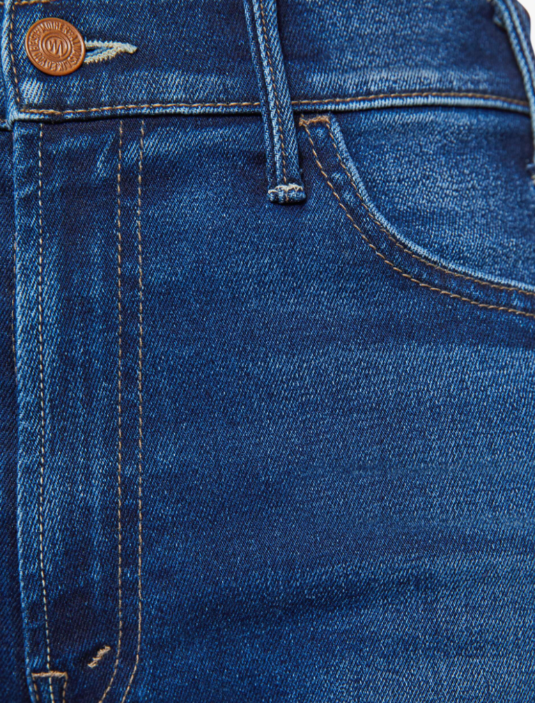 Mother Denim Lil Hustler Ankle in Taking Chances