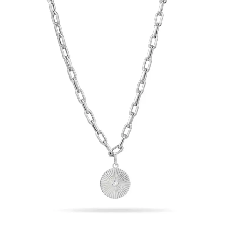 Adina Reyter Groovy Diamond Rays Hinged Charm