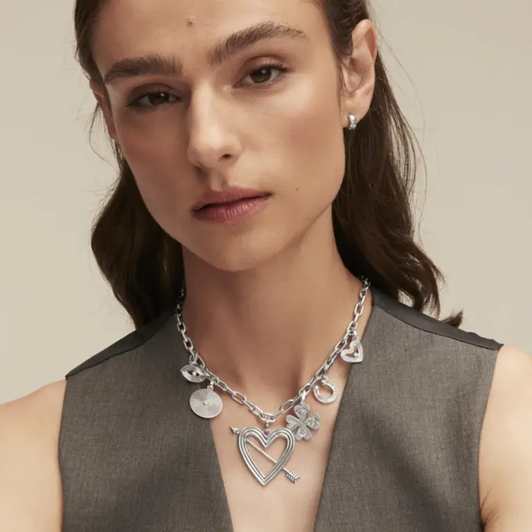 Adina Reyter Groovy Diamond Rays Hinged Charm