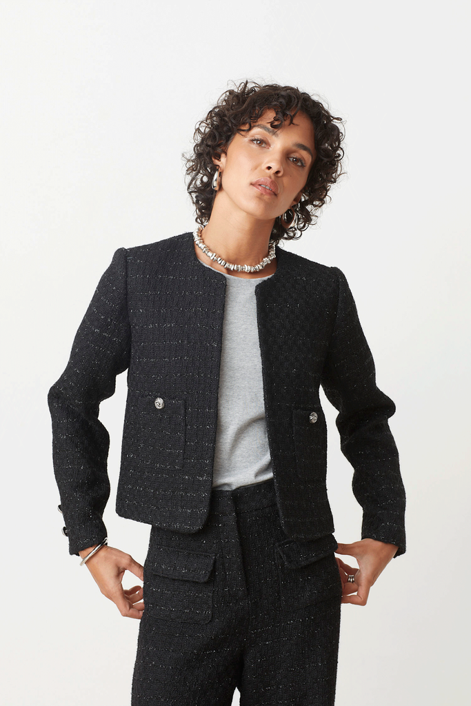 Suncoo Dean Collarless Jacket