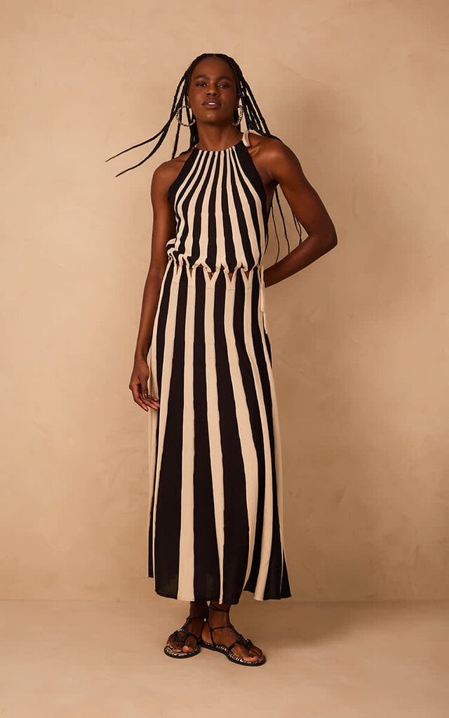 Dress To Clothing Striped Knit Dress