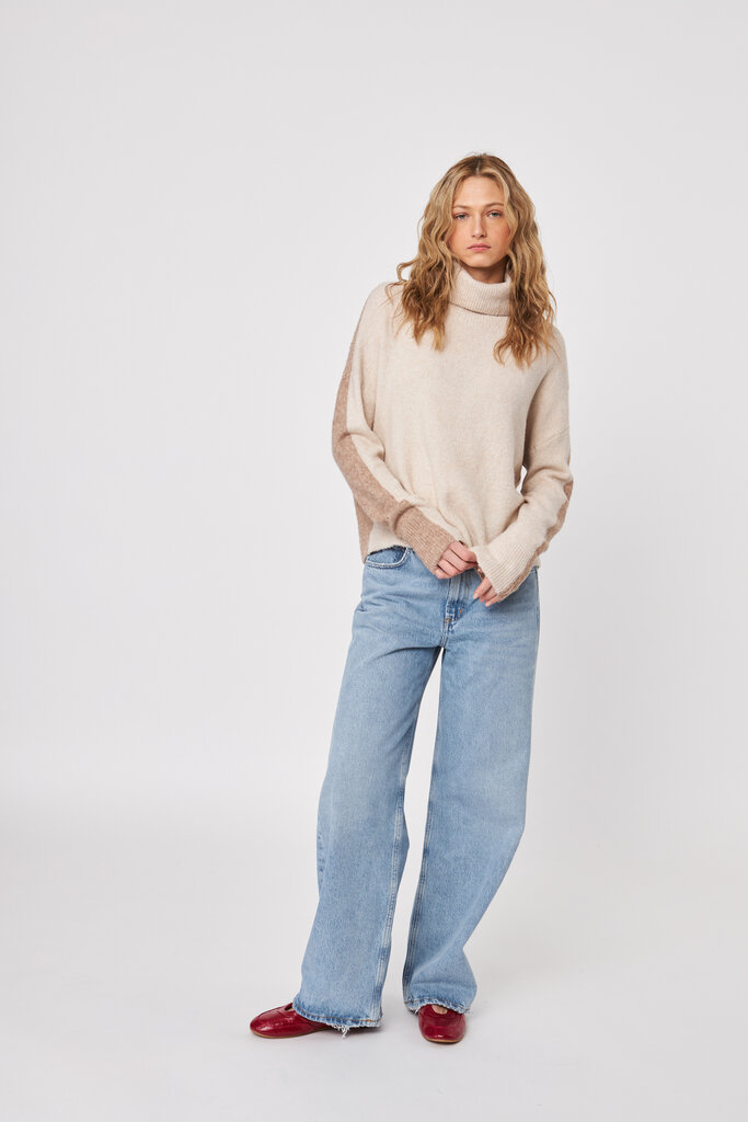 John & Jenn Tino Mink Bock Sweater