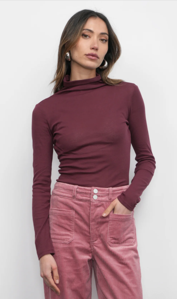 Greylin Astra Sheer Knit Top
