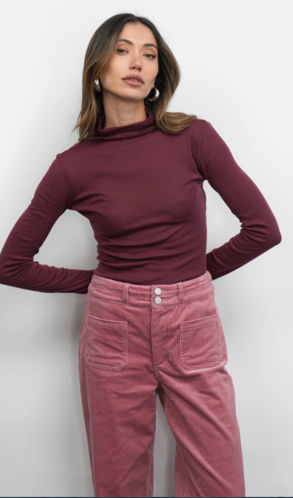 Greylin Astra Sheer Knit Top
