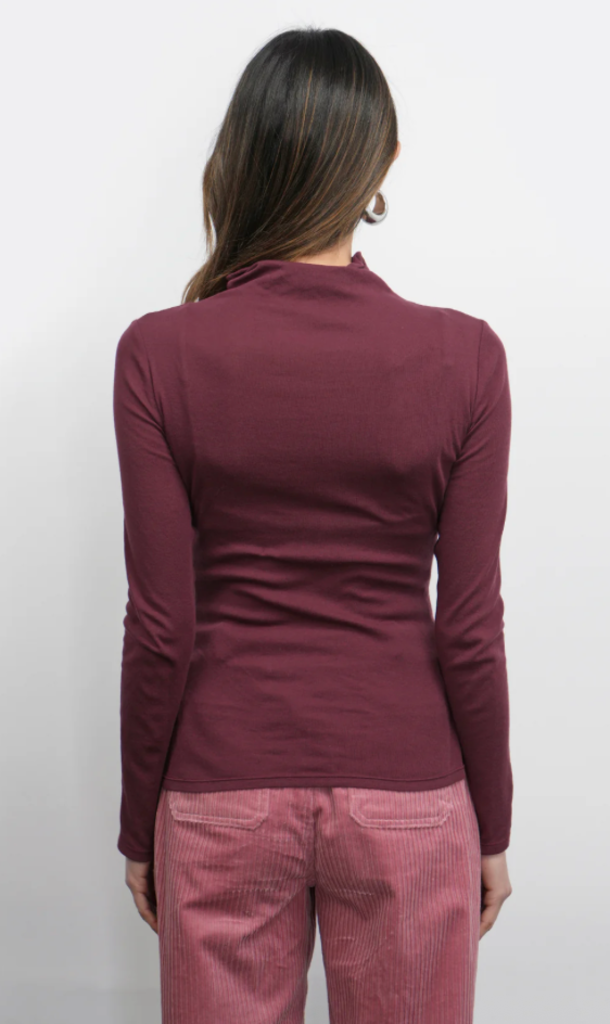Greylin Astra Sheer Knit Top