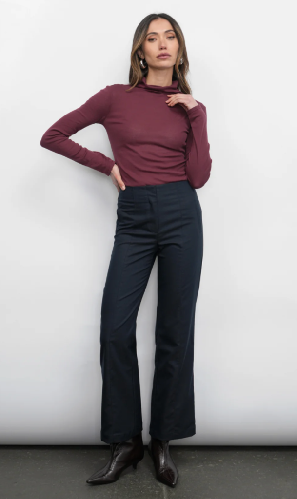 Greylin Astra Sheer Knit Top