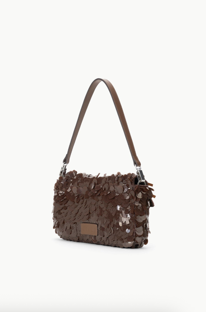Staud Timmy Convertible Shoulder Bag Cacao