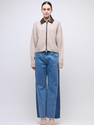 Simkhai Zofia Zipper Cardigan