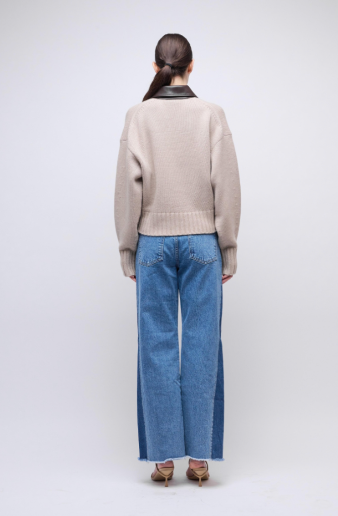 Simkhai Zofia Zipper Cardigan