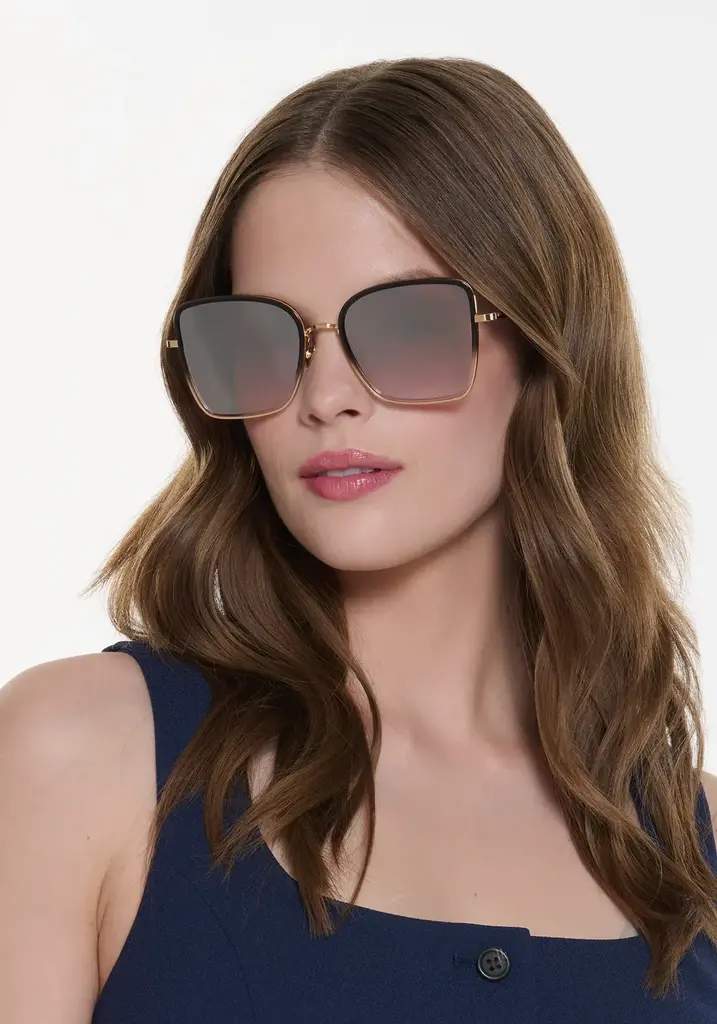 Krewe Jolene I 18K Titanium + Nightfall Mirrored