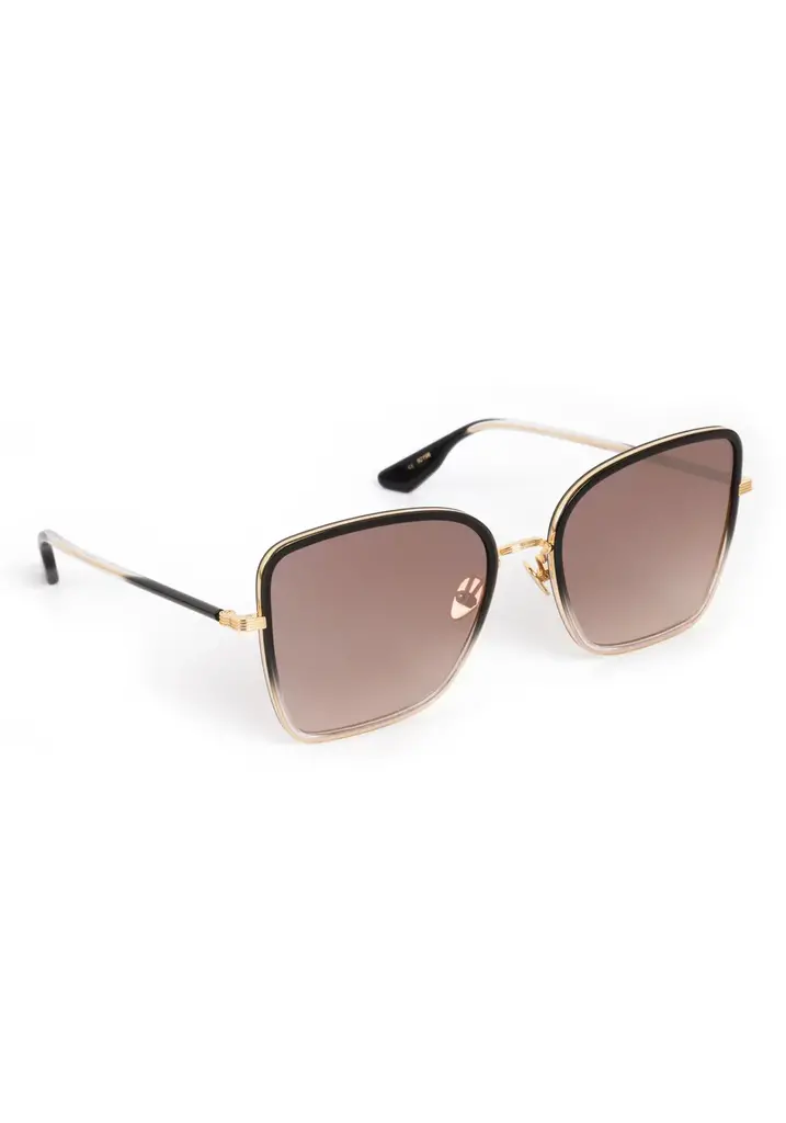 Krewe Jolene I 18K Titanium + Nightfall Mirrored