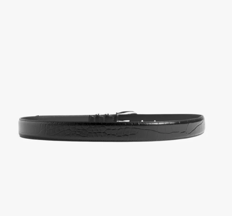 Favorite Daughter The Jordan Croc Embossed Belt