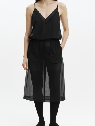 Saint Art Idris Semi Sheer Skirt