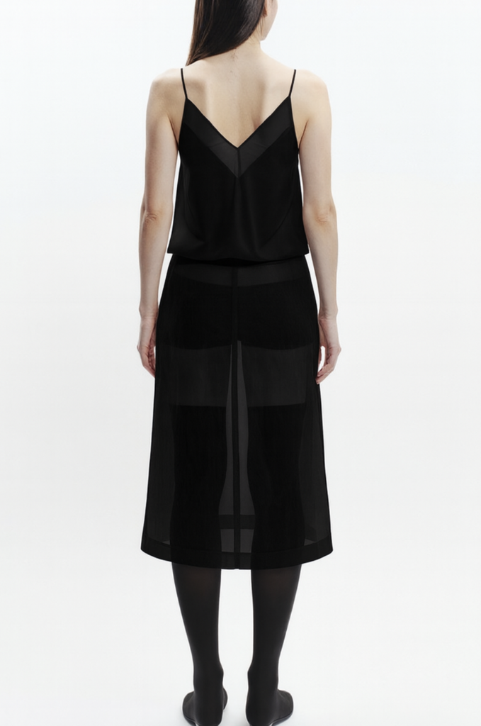 Saint Art Idris Semi Sheer Skirt