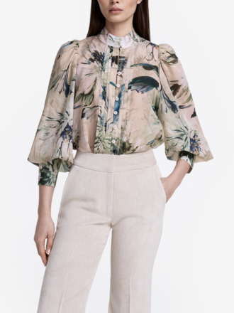 Smythe Bishop Sleeve Frontier Blouse