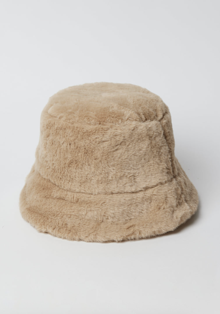 Hat Attack Faux Fur Bucket Hat