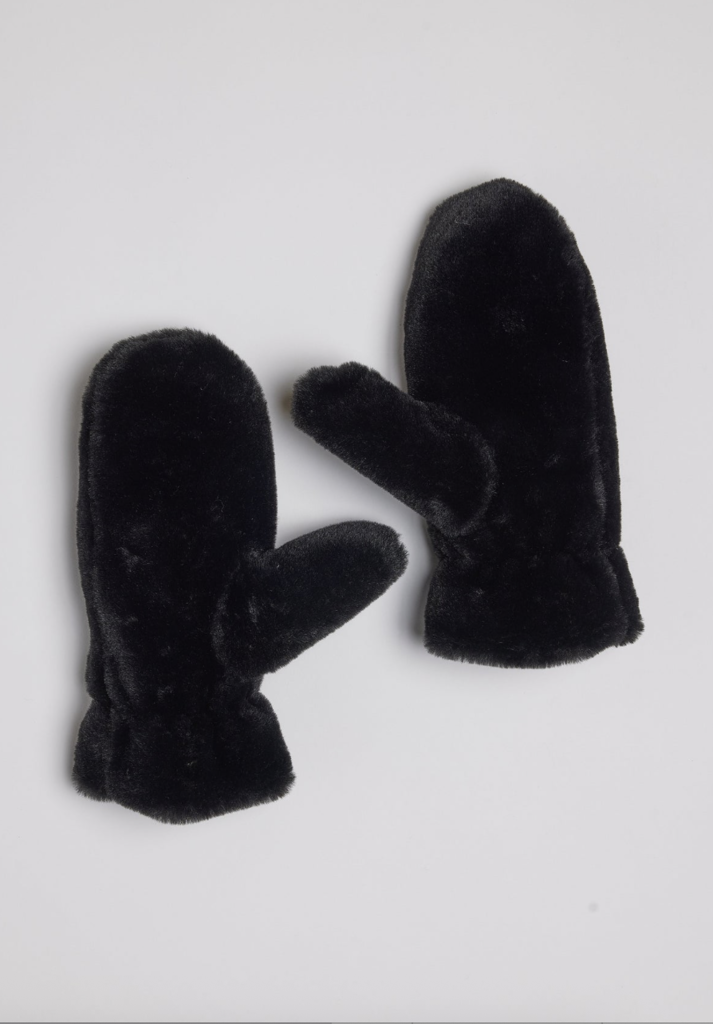 Hat Attack Faux Fur Mitten 25