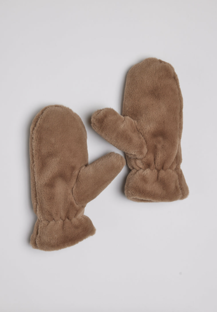 Hat Attack Faux Fur Mitten 25