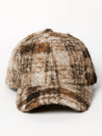Hat Attack Plaid Sherpa Cap