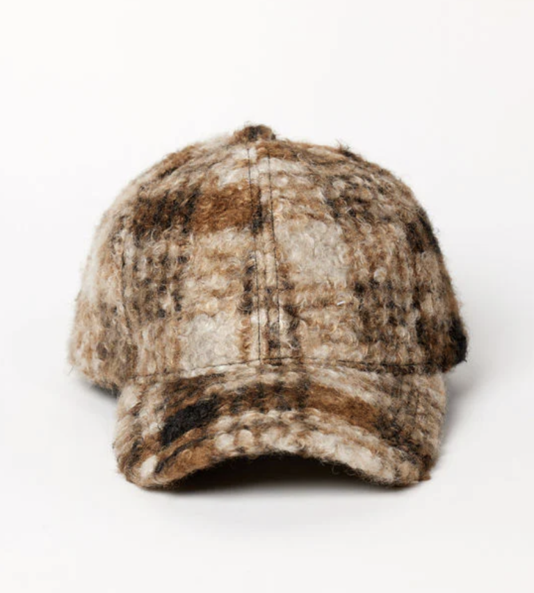 Hat Attack Plaid Sherpa Cap