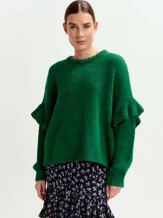 Essentiel Antwerp Ijune Sweater w/ Frills