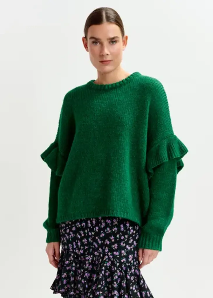 Essentiel Antwerp Ijune Sweater w/ Frills