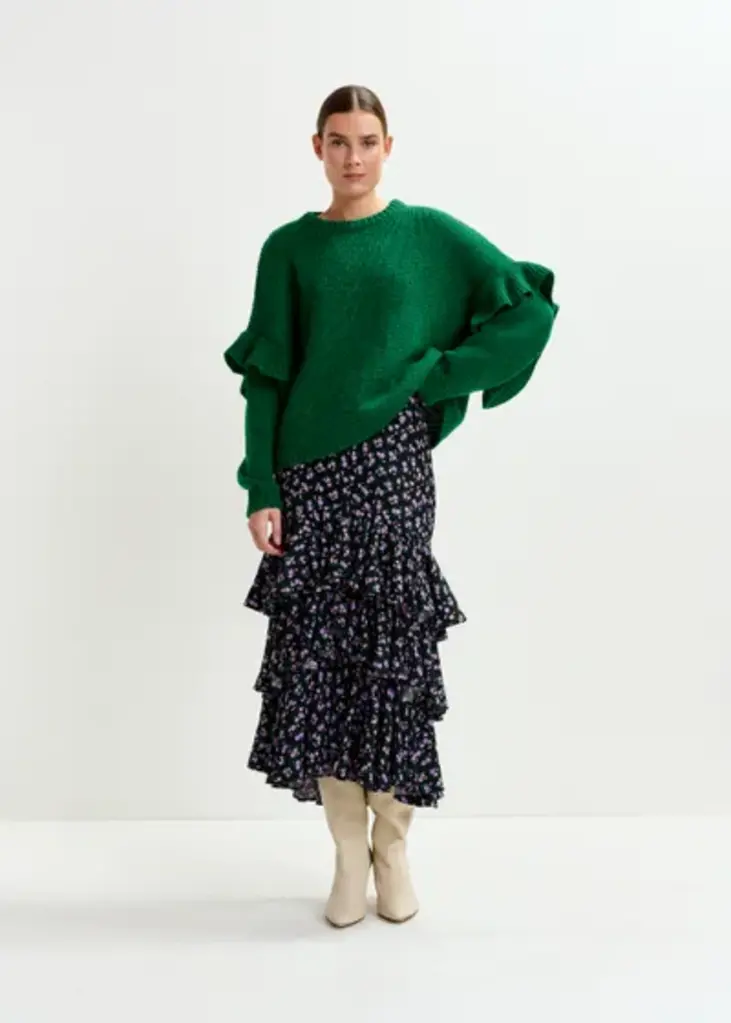 Essentiel Antwerp Ijune Sweater w/ Frills