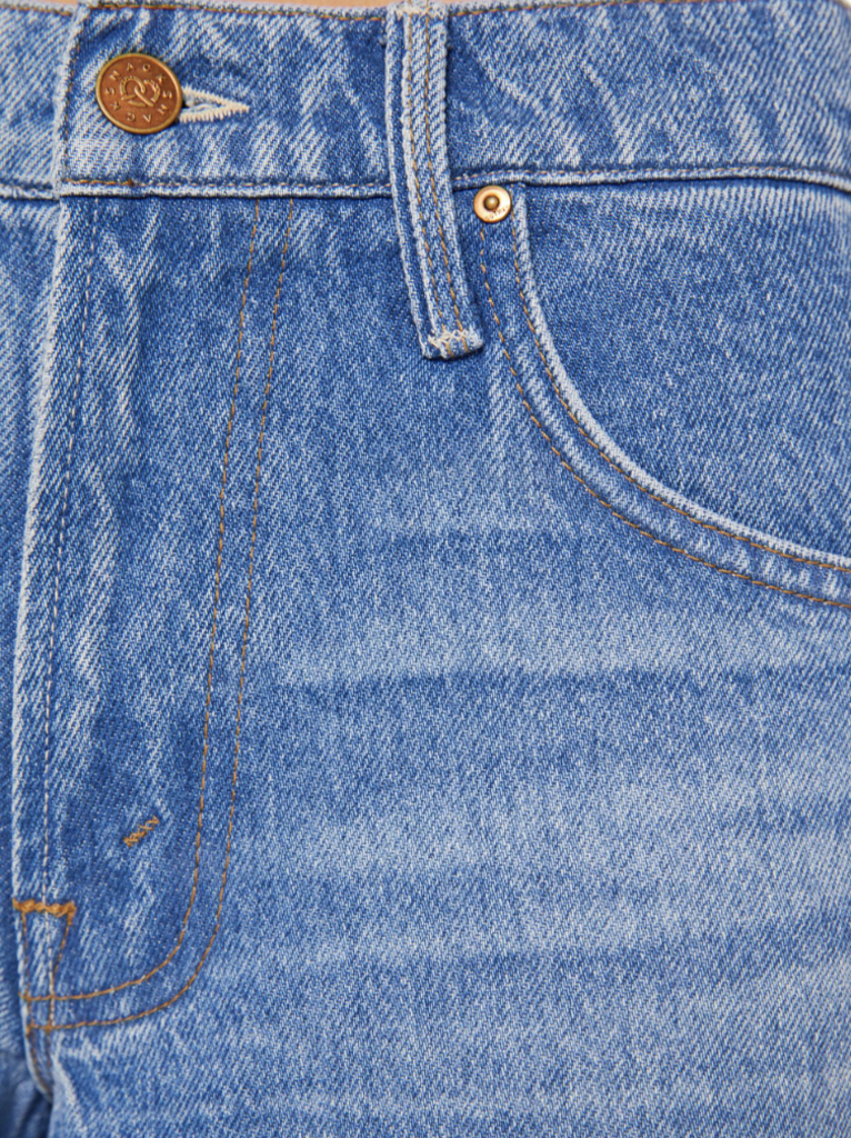 Mother Denim The Rigatoni in Flood Out to Lunch