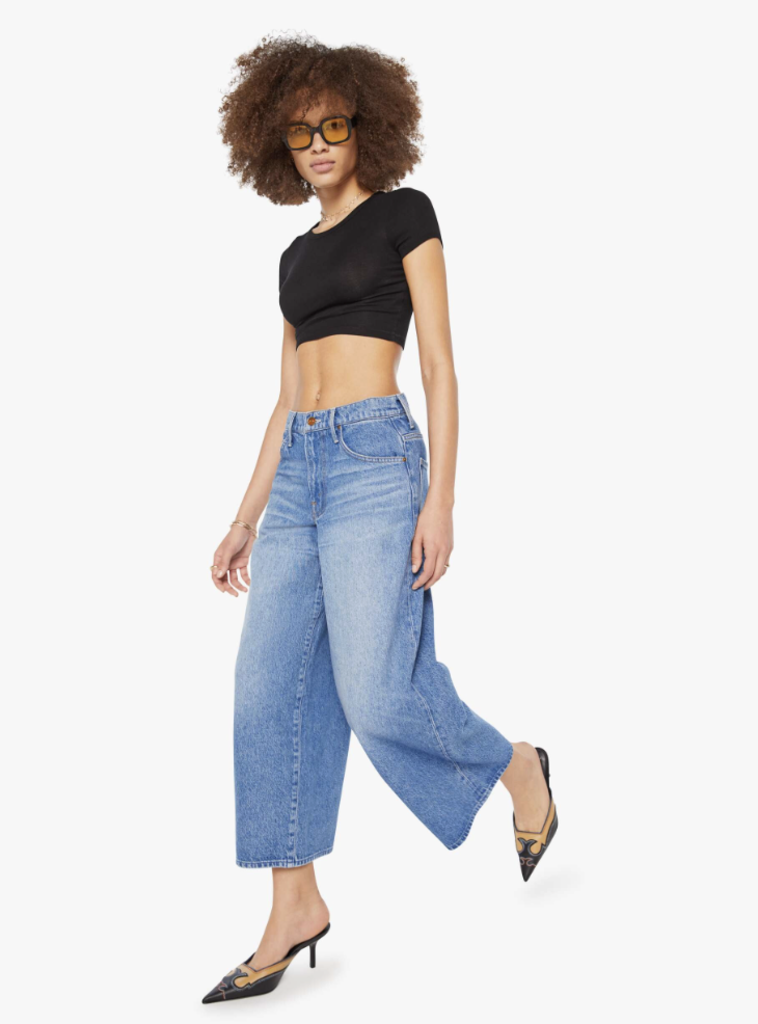 Mother Denim The Rigatoni in Flood Out to Lunch