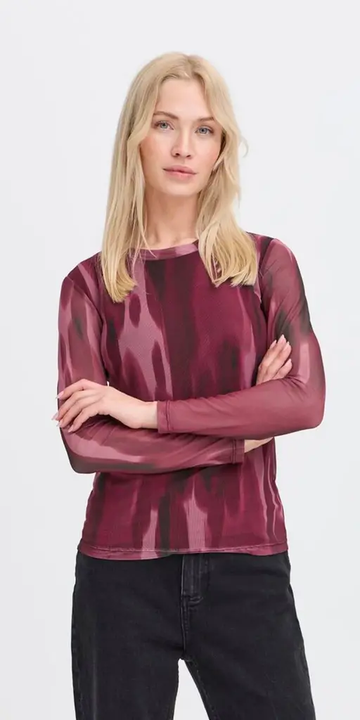 b. young Paloma Mesh Top